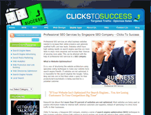 Tablet Screenshot of clicks-to-success.com